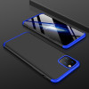 Противоударный чехол GKK Three Stage Splicing на iPhone 11 Pro Max - черно-синий