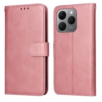 Чехол-книжка Classic Calf Texture Flip Leather на Realme 15T 5G — розовое золото