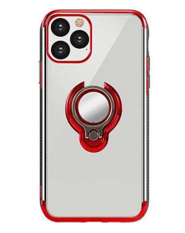 Чехол X-Fitted  Electroplated Ring Version для iPhone 12/iPhone 12 Pro - красный