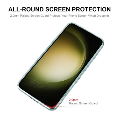 Протиударний чохол ENKAY Hat-Prince Magnetic Glitter Plated для Samsung Galaxy S25+ 5G - рожевий