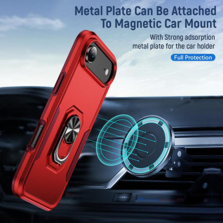 Противоударный чехол Heavy Duty Armor для iPhone Air - красный