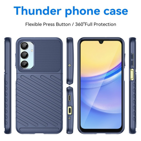 Противоударный чехол Thunderbolt на Samsung Galaxy A26 5G - синий