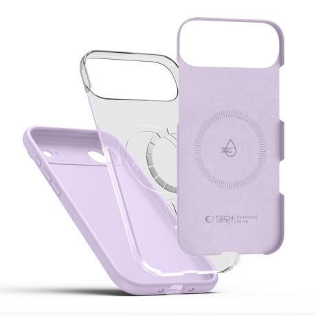 Чохол Tech-Protect Silicone MagSafe на iPhone Air - Purple