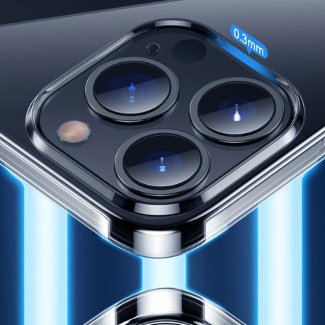 Скляний чохол Benks для iPhone 13 Pro Max - прозорий