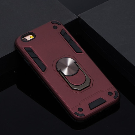 Протиударний чохол Armour Series на iPhone 6/6s - винно-червоний
