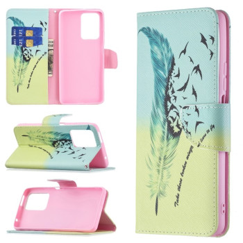 Чохол-книжка Colored Drawing Series Xiaomi Mi 11T/11T Pro - Feather