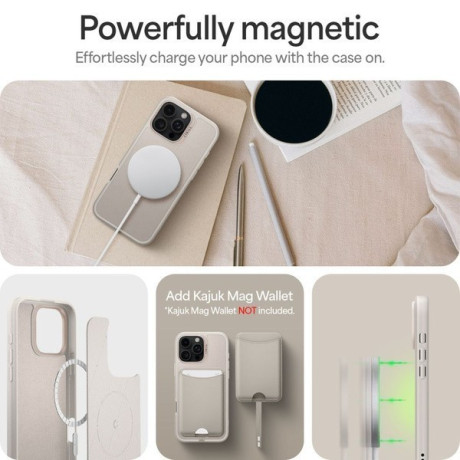 Оригінальний чохол Spigen Cyrill Kajuk MagSafe для iPhone 16 Pro - Beige