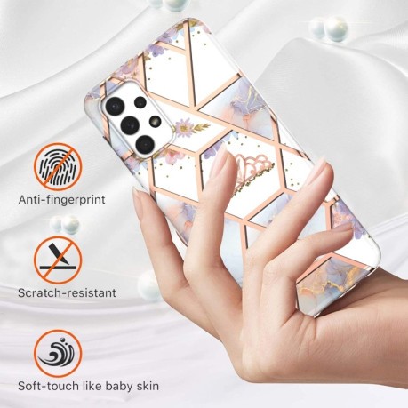 Протиударний чохол Marble Flower для Samsung Galaxy A23 5G/4G - Crown