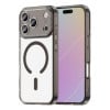 Чохол Airbag Shockproof MagSafe на iPhone 18 Pro — прозорий чорний