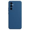 Противоударный чехол Imitation Liquid Silicone для Samsung Galaxy A35 - синий