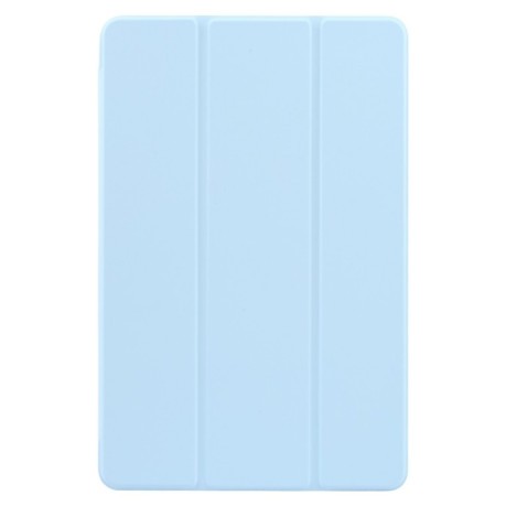 Чехол-книжка Litchi Texture для Xiaomi Pad 7 / Pad 7 Pro - голубой