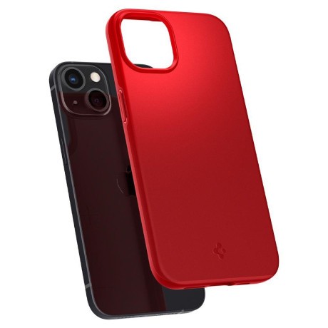 Оригинальный чехол Spigen Thin Fit для iPhone 13 Mini - Red