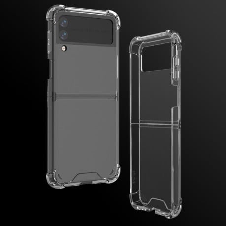 Противоударный чехол High Acrylic для Samsung Galaxy Z Flip3 5G - прозрачный