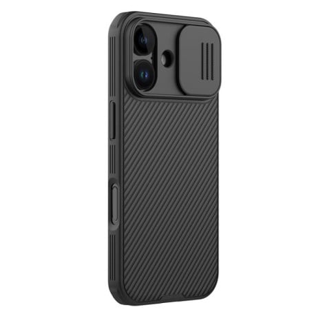 Чехол NILLKIN CamShield Pro Magnetic со шторкой для камеры на iPhone 17 - черный