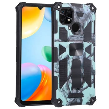 Протиударний чохол Magnetic Armor для Xiaomi Redmi 10C 4G / Poco C40/Redmi 10c - світло-зелений