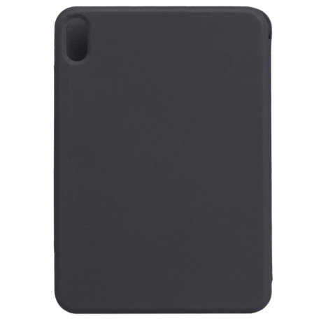 Магнитный чехол-книжка Ultra-thin Non-buckle на iPad mini 6 - черный