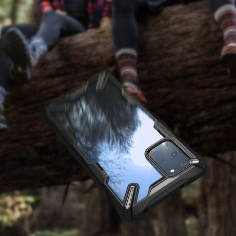 Оригинальный чехол Ringke Fusion X durable для Samsung Galaxy S20 Plus black (FUSG0042)