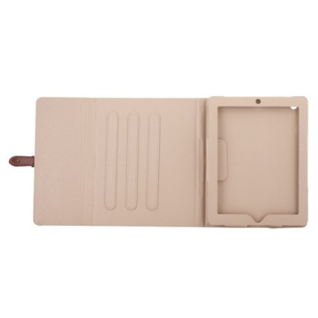 Кожаный Чехол Bussiness Style Light черный для iPad 4/ 3/ 2