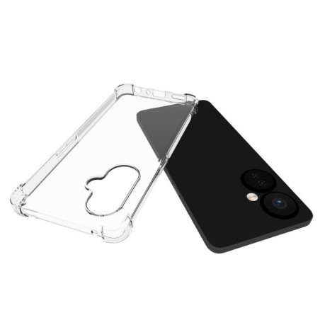 Противоударный чехол Thickening для OnePlus Nord N30/CE 3 Lite - прозрачный