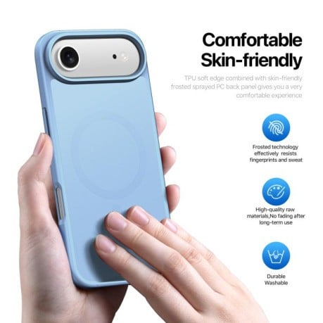 Чохол DUX DUCIS Yind Series із MagSafe гібрид на iPhone Air - блакитний