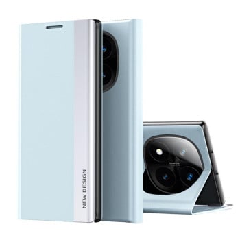 Чохол-книжка Electroplated Ultra-Thin для Xiaomi Redmi Note 14 Pro+ 5G - синій