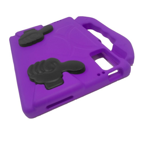 Противоударный чехол EVA Thumb Bracket для Xiaomi Redmi Pad SE - фиолетовый