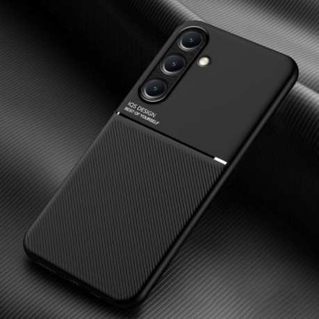 Протиударний чохол Tilt Strip Grain на Samsung Galaxy A26 5G - чорний