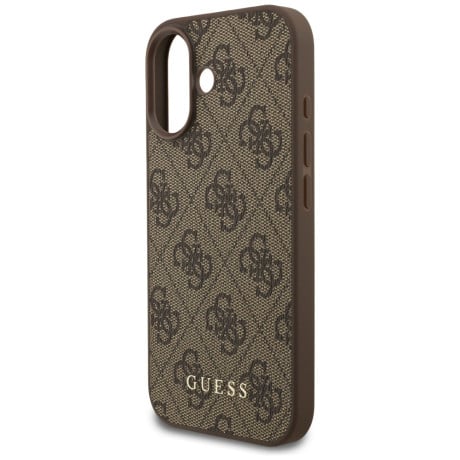 Оригінальний чохол Guess 4G Classic на iPhone 17 - Brown