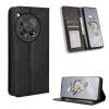 Чохол-книжка Magnetic Buckle Retro Crazy Horse Texture на OnePlus 12R/Ace 3 5G - чорний