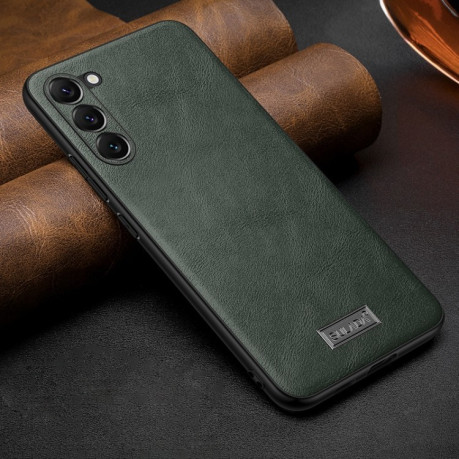 Чехол SULADA Handmade для Samsung Galaxy S25 5G - зеленый