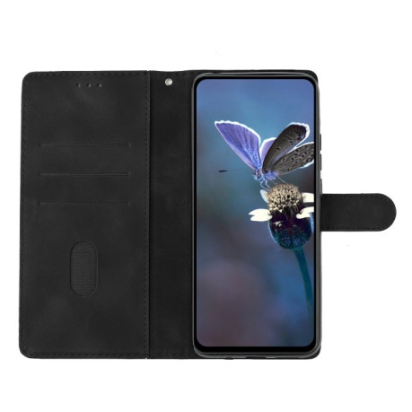 Чехол-книжка Flower Butterfly Embossing для Samsung Galaxy A05s - черный