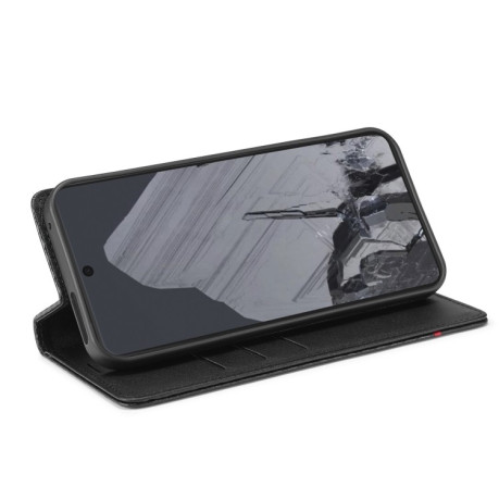 Чехол-книжка LC IMEEKE Carbon Fiber для Google Pixel 9 - Black