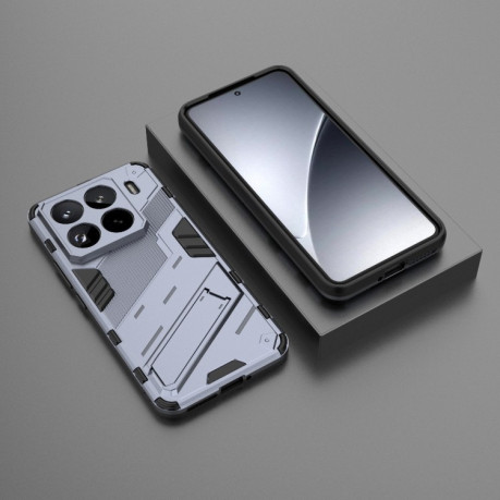 Протиударний чохол Punk Armor для Xiaomi 15 Pro 5G - сірий