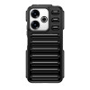 Противоударный чехол Capsule Series Candy Color TPU для  Xiaomi Poco M6 4G - черный