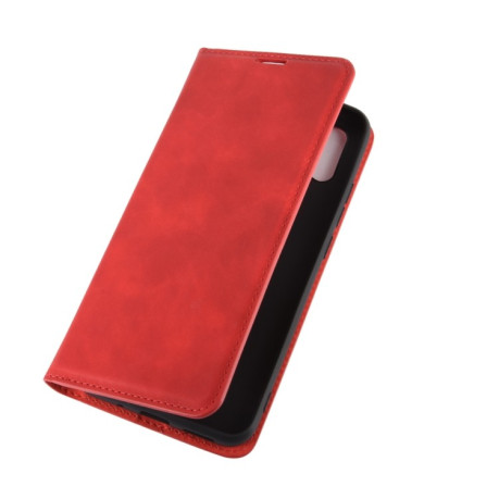 Чохол-книжка Retro-skin Business Magnetic на Xiaomi Redmi 9A - червоний