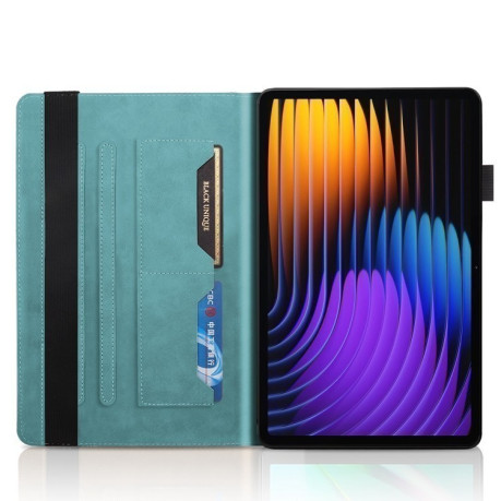 Чехол-книжка Tree Life Series Embossed Leather для Xiaomi Pad 7 / 7 Pro - синий