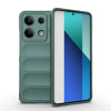 Силіконовий чохол Magic Flannel для Xiaomi Redmi Note 13 4G Global - зелений