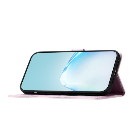 Чехол-книжка Silk Texture Horizontal Flip Leather для OnePlus 13 - розовый