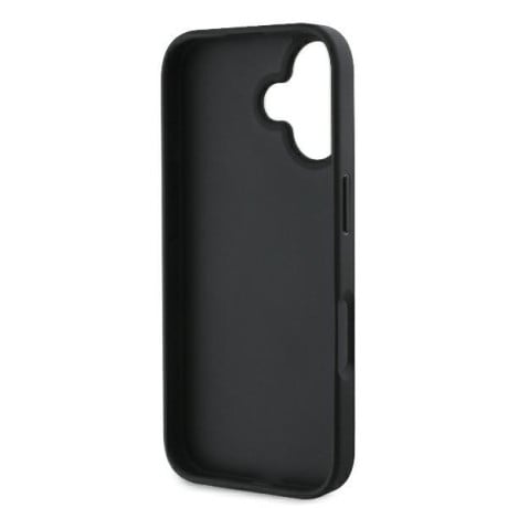 Оригинальный чехол Guess Big Metal Logo для iPhone 16 Plus - black