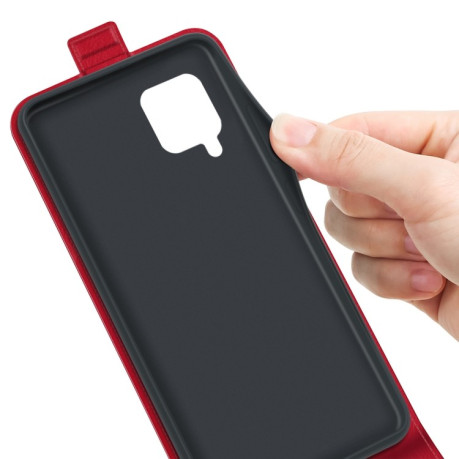 Фліп-чохол R64 Texture Single на Samsung Galaxy M22 - червоний