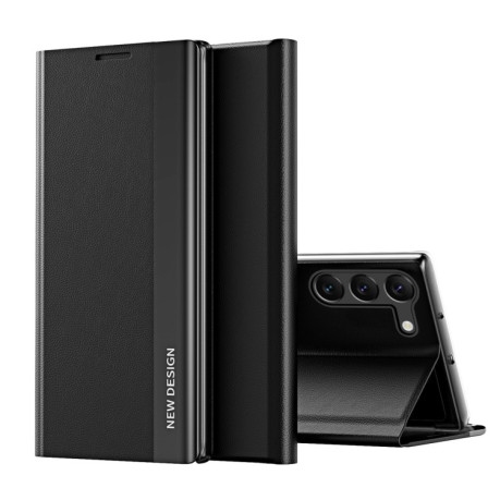 Чехол-книжка Electroplated Ultra-Thin для Samsung Galaxy S24+ 5G - черный