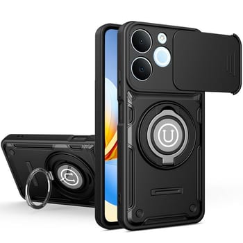 Протиударний чохол Camera Sliding на Realme 15T 5G — чорний