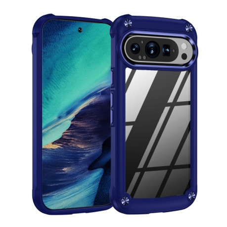 Противоударный чехол Lens Protection на Google Pixel 9 Pro XL - синий