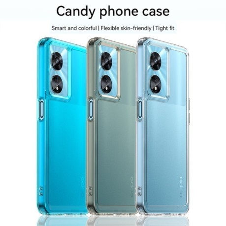 Противоударный чехол Candy Series для Realme Narzo 50 5G - синий