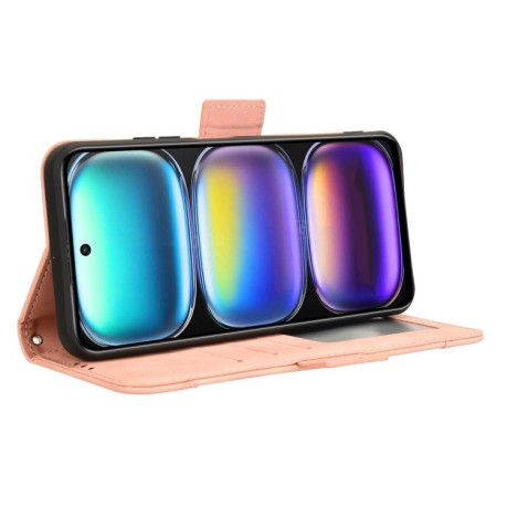 Чехол-книжка Skin Feel Calf на Infinix Hot 50 4G - розовый