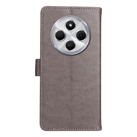 Чохол-книжка Cat and Dog для Xiaomi Redmi 14C 4G/Poco C75/Redmi A4 5G - сірий