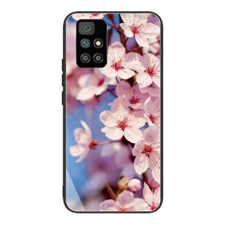 Стеклянный чехол Border для Xiaomi Redmi 10 - Cherry Blossoms