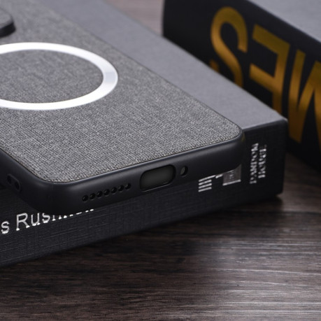 Протиударний чохол CD Magnetic Cloth Texture для Xiaomi 14T Pro - сірий