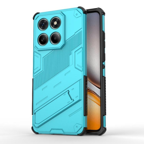 Противоударный чехол Punk Armor для Motorola Edge 60 Fusion 5G - синий