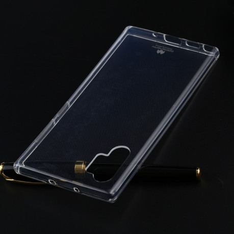 Ударозащитный чехол MERCURY GOOSPERY JELLY на Samsung Galaxy Note 10+Plus-прозрачный